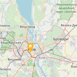 Kiev Accommodation Apartment on Antonovycha st. на карті